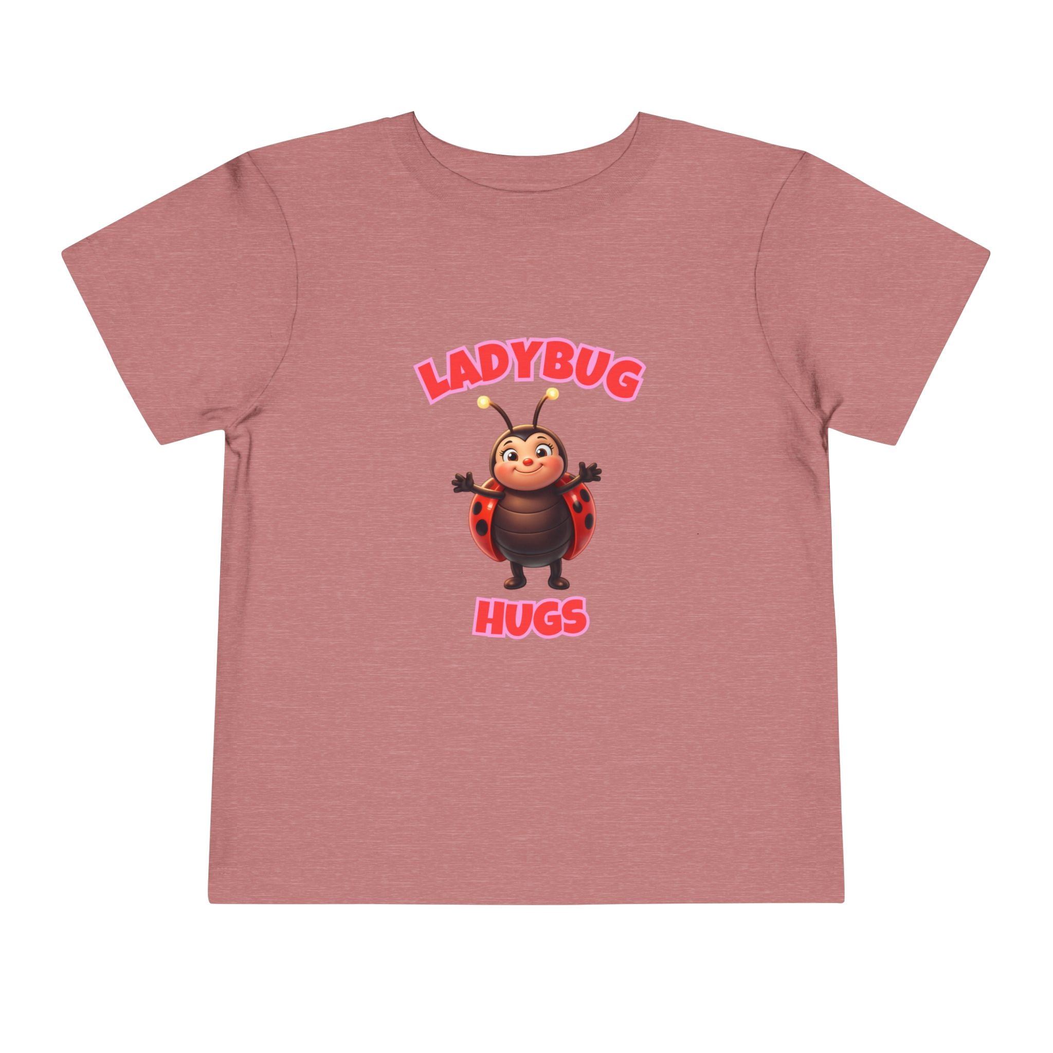 Ladybug Hugs Toddler Tee — Cute Cartoon Insect Kids Shirt
