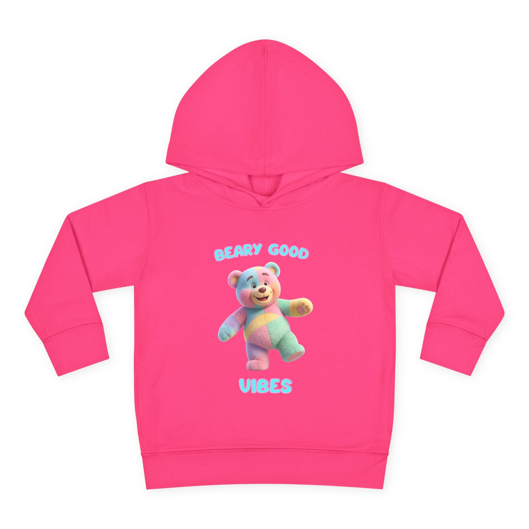 Toddler Hoodie Pullover (Beary Good Vibes) Graye Bridge Kids