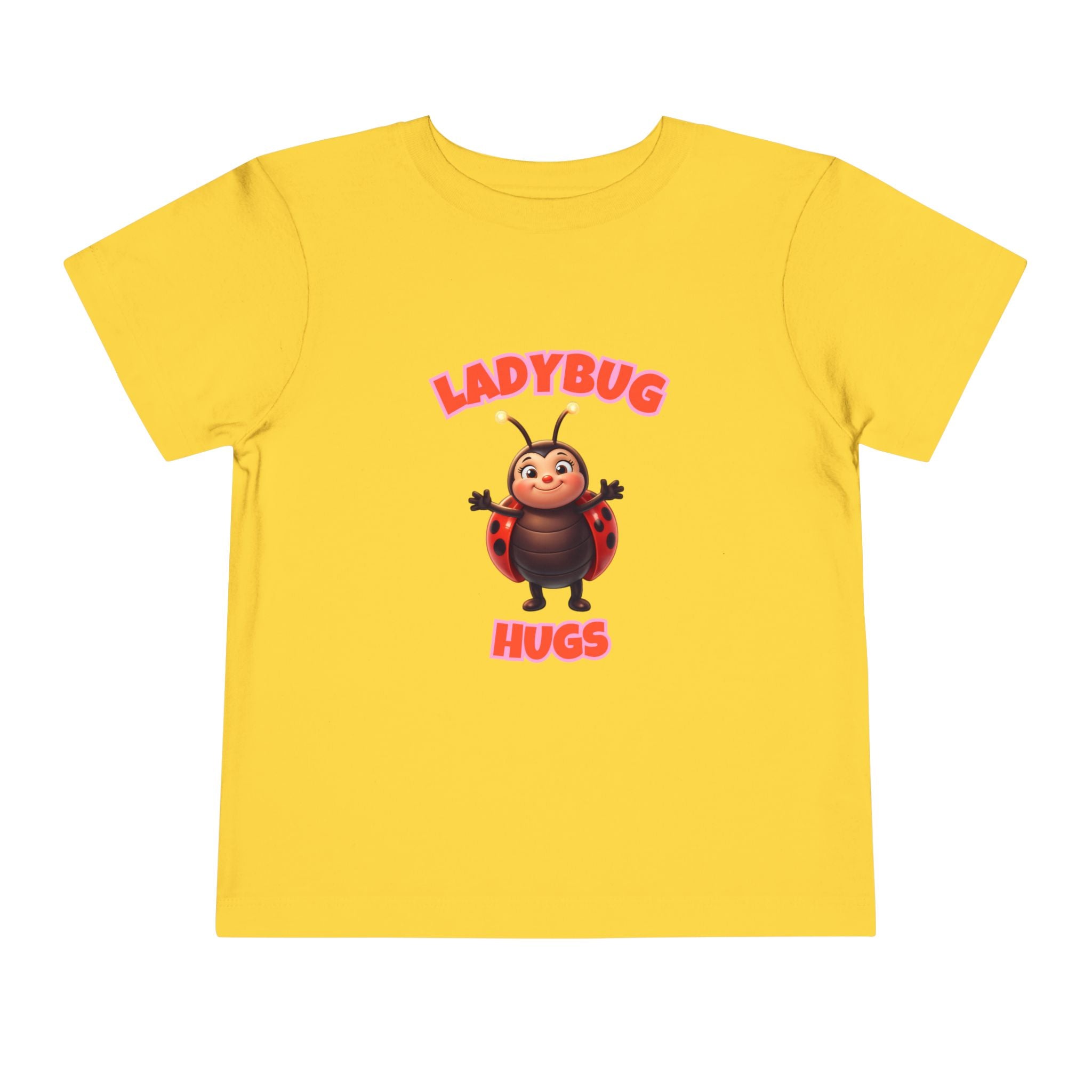 Ladybug Hugs Toddler Tee — Cute Cartoon Insect Kids Shirt