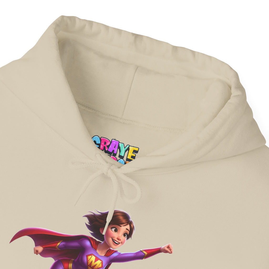 Women's Hoodie (Superhero Mom) Graye Bridge Kids
