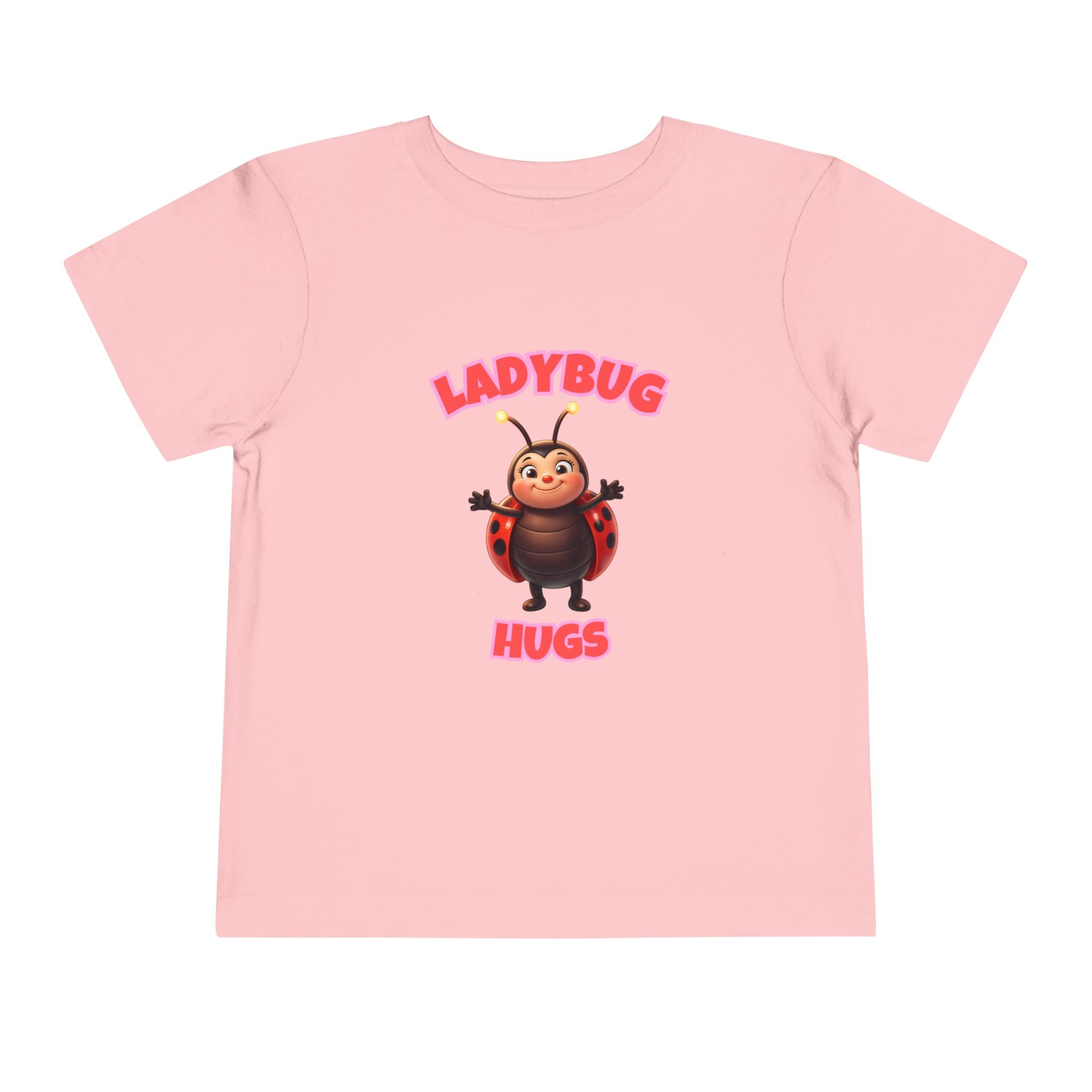 Ladybug Hugs Toddler Tee — Cute Cartoon Insect Kids Shirt