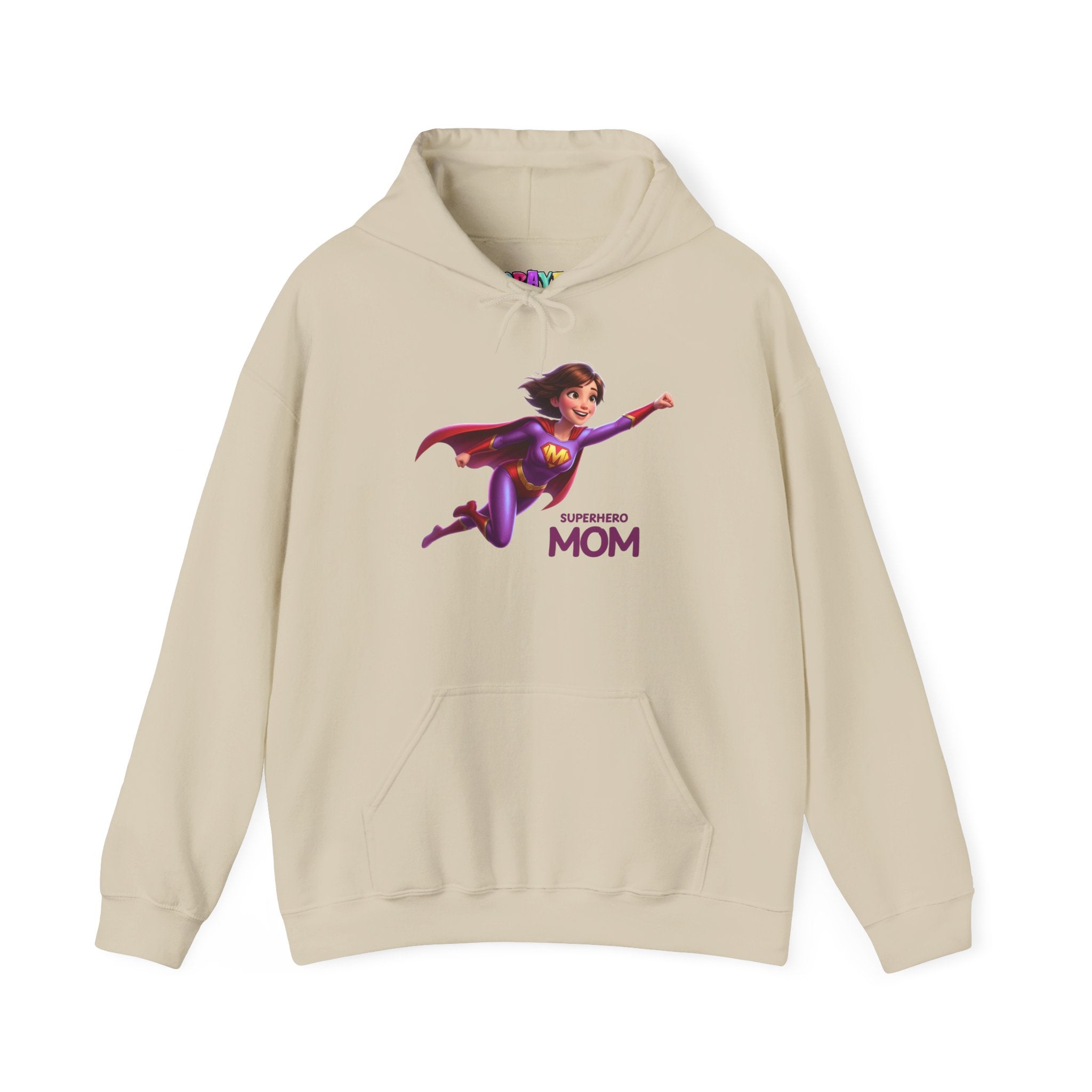 Women's Hoodie (Superhero Mom) Graye Bridge Kids