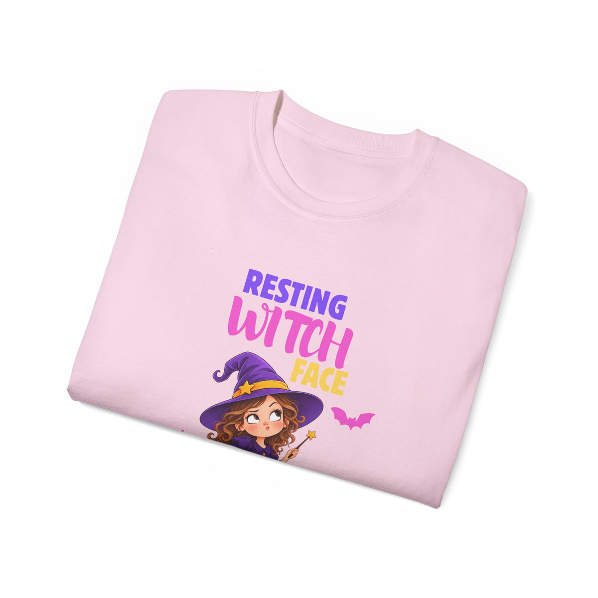 Resting Witch Face Halloween T-Shirt
