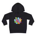 Toddler Hoodie (Colorful Dinosaur Logo) Graye Bridge Kids