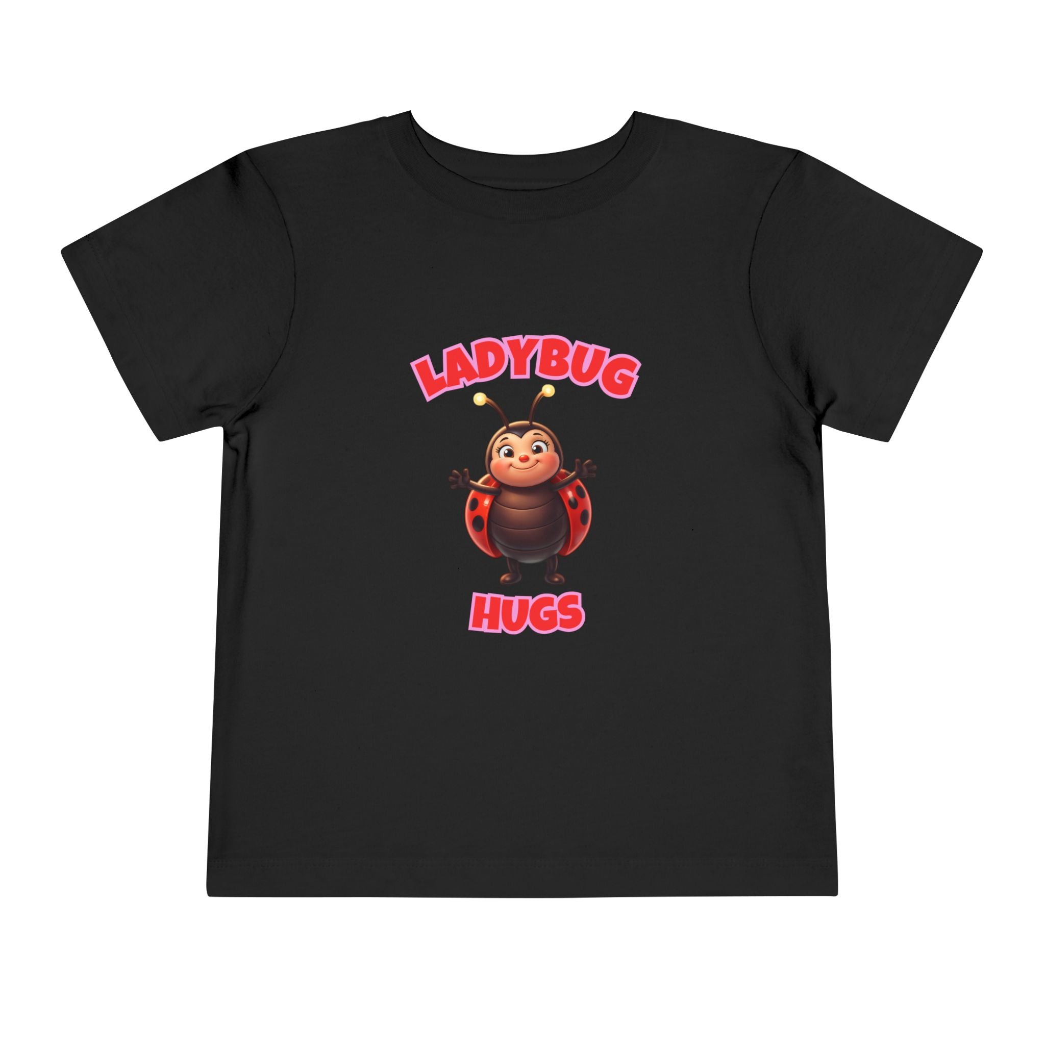 Ladybug Hugs Toddler Tee — Cute Cartoon Insect Kids Shirt