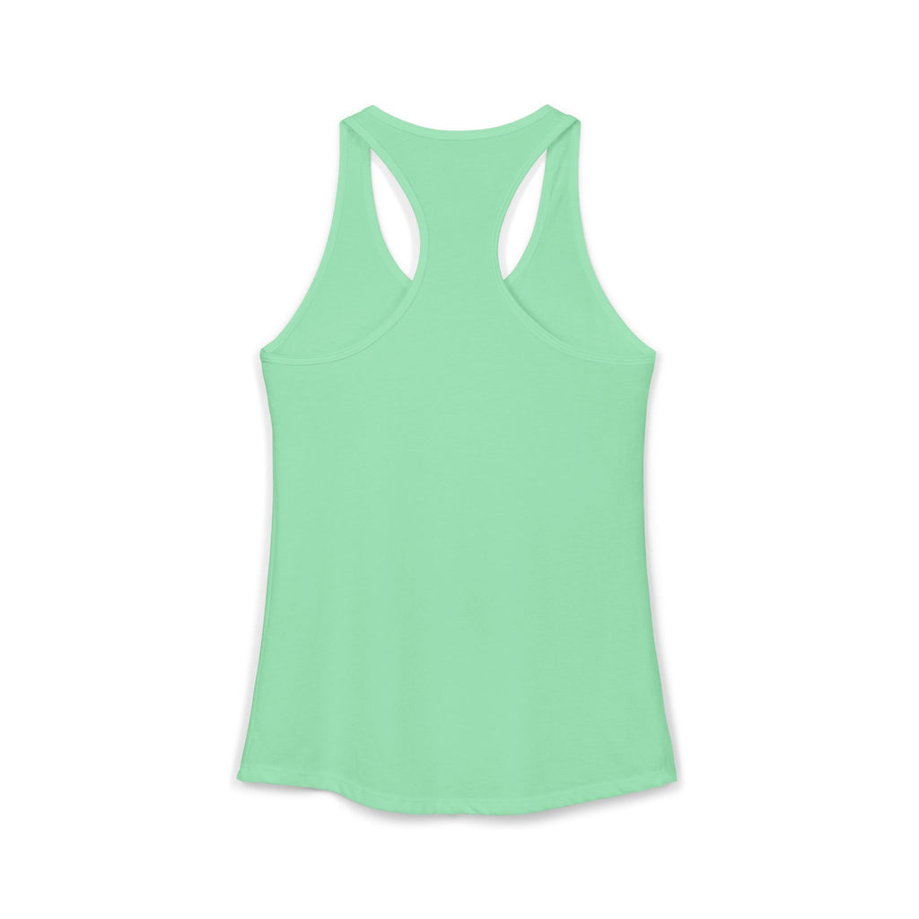 Women's Ideal Racerback Tank (Superhero Mom)