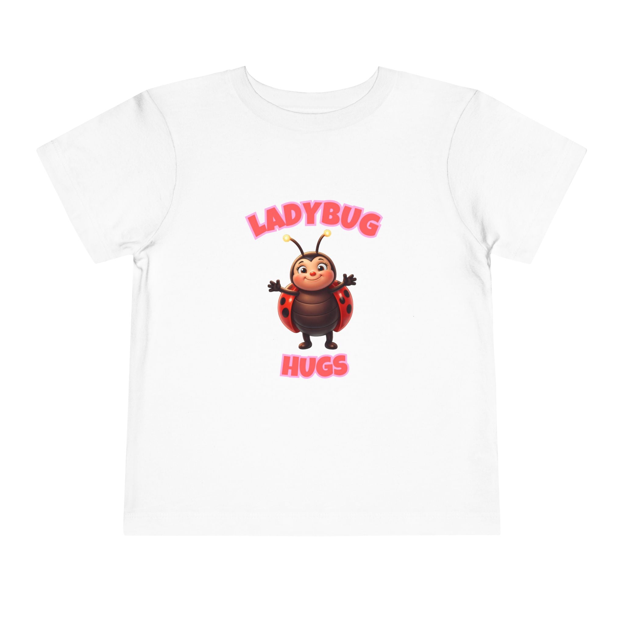 Ladybug Hugs Toddler Tee — Cute Cartoon Insect Kids Shirt