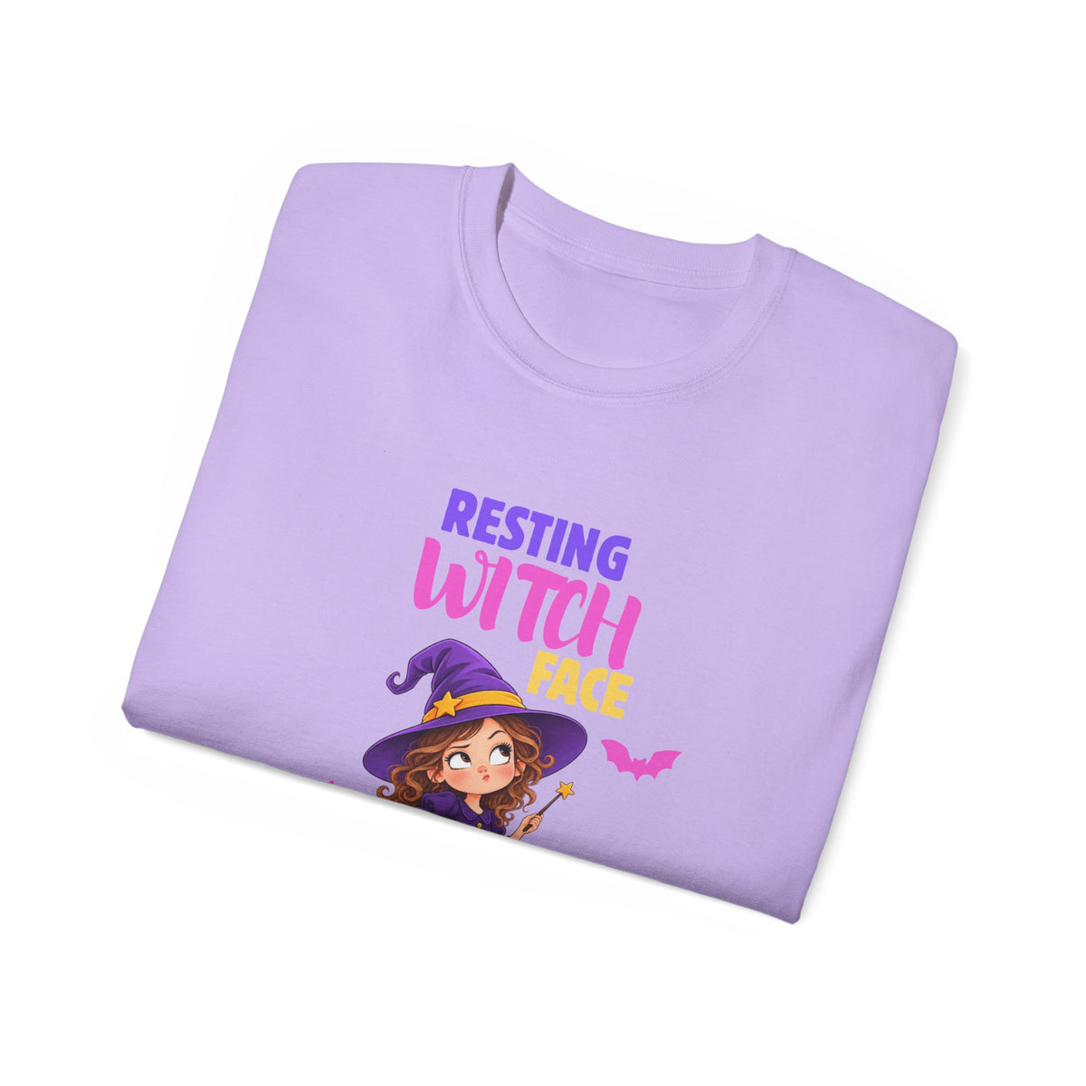 Resting Witch Face Halloween T-Shirt