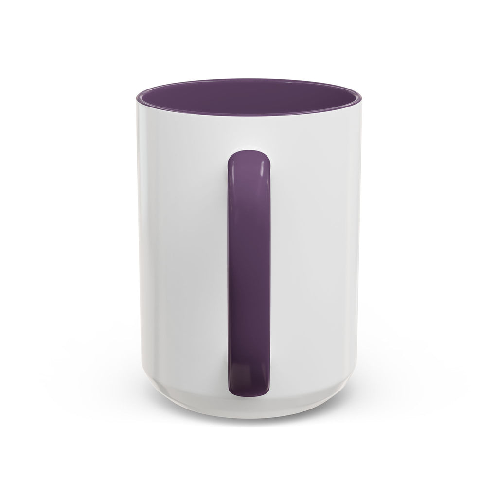 Superhero Mom Accent Coffee Mug — Flying Mom Design (11/15oz)