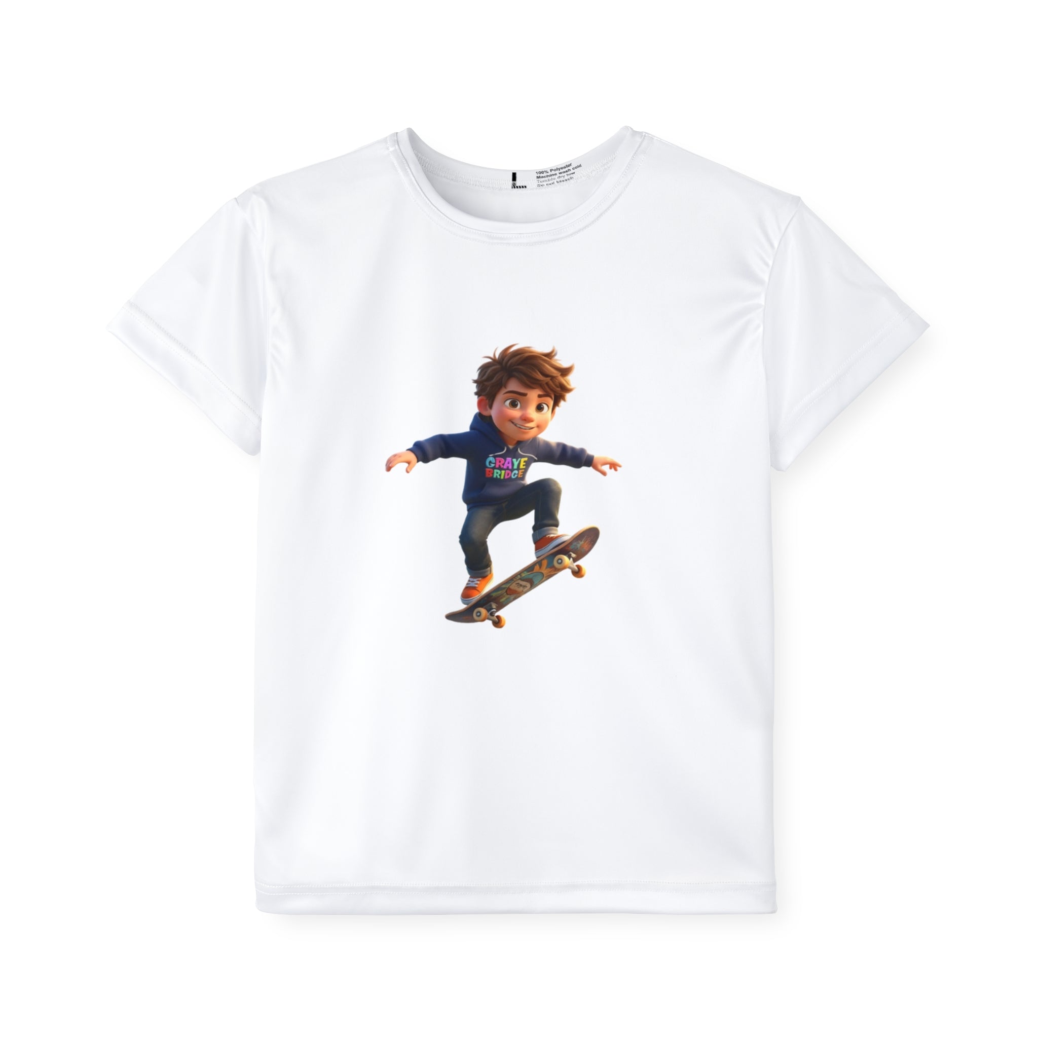 Kids Jersey (Cool Skateboarder) Graye Bridge Kids