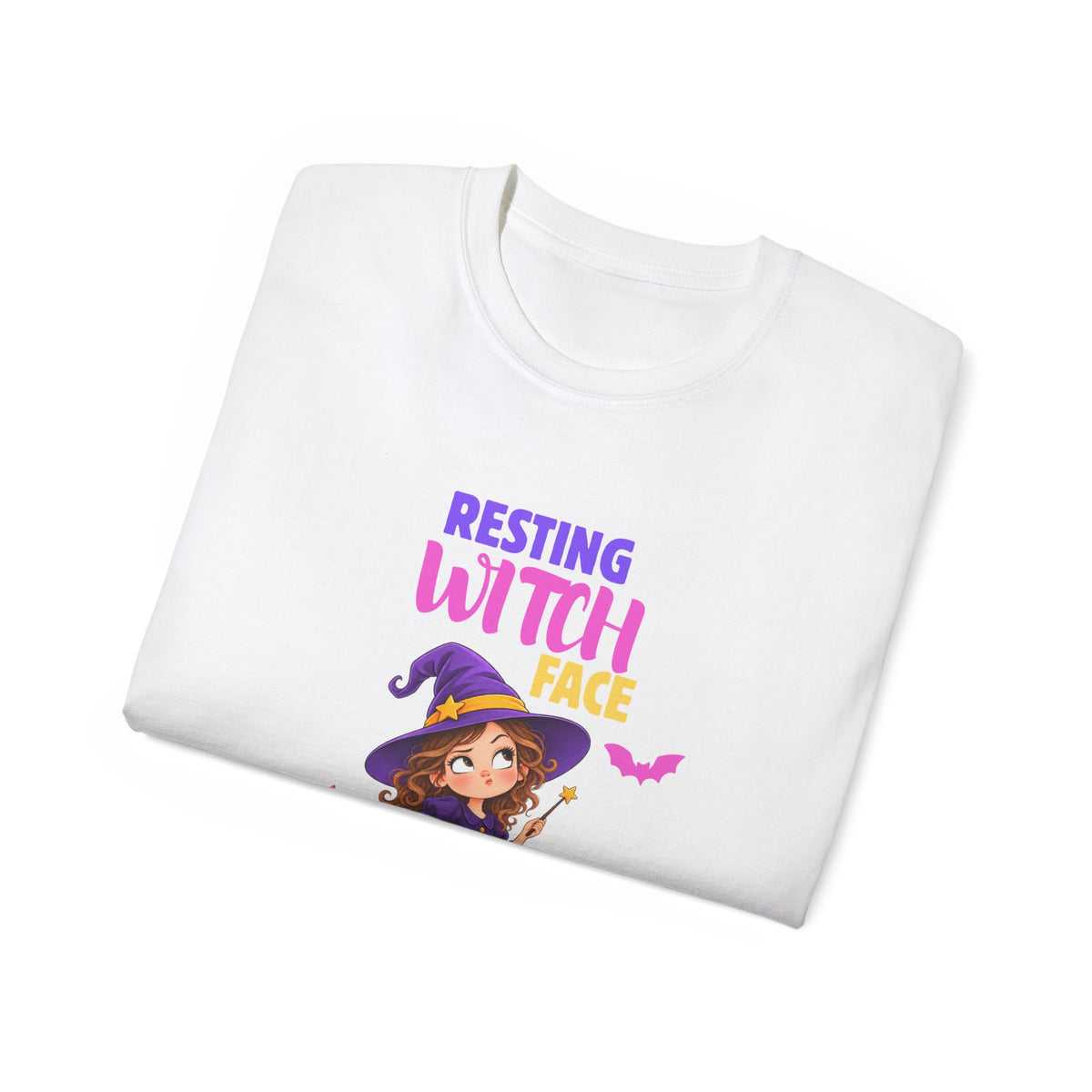 Resting Witch Face Halloween T-Shirt