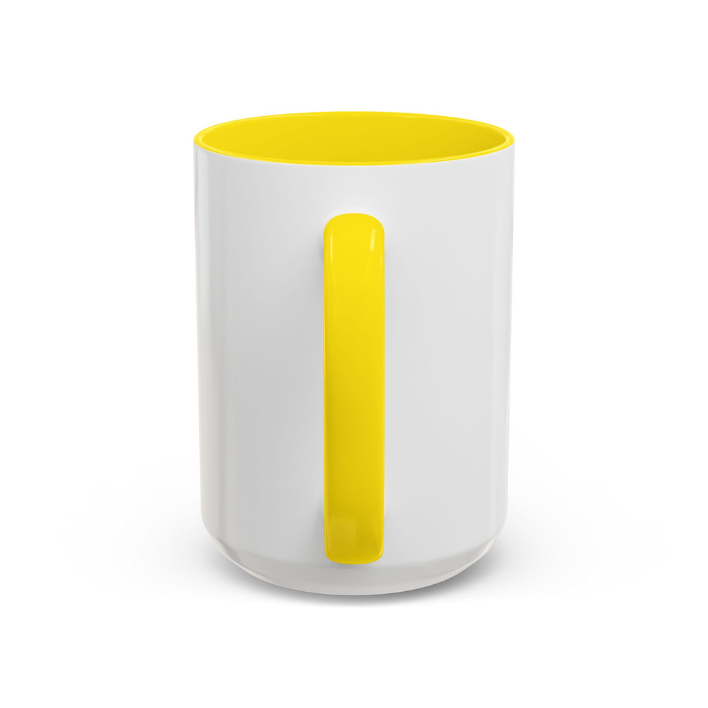 Superhero Mom Accent Coffee Mug — Flying Mom Design (11/15oz)