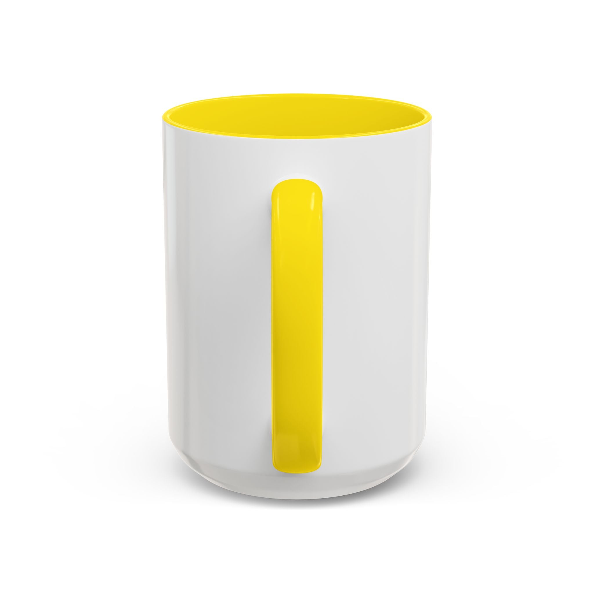 Superhero Mom Accent Coffee Mug — Flying Mom Design (11/15oz)
