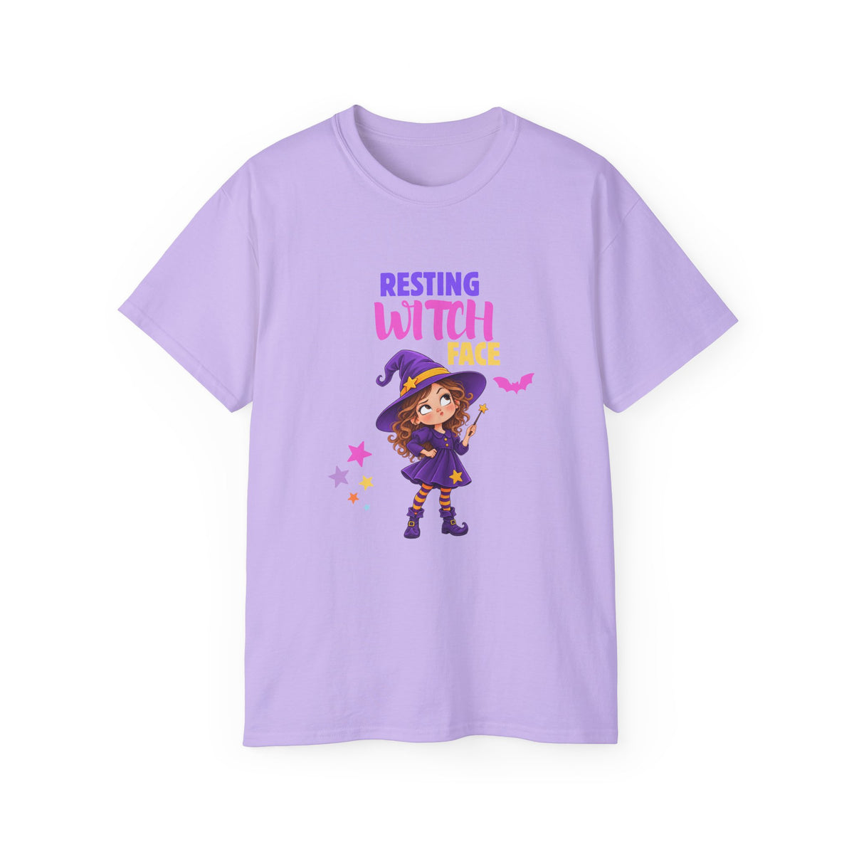 Resting Witch Face Halloween T-Shirt