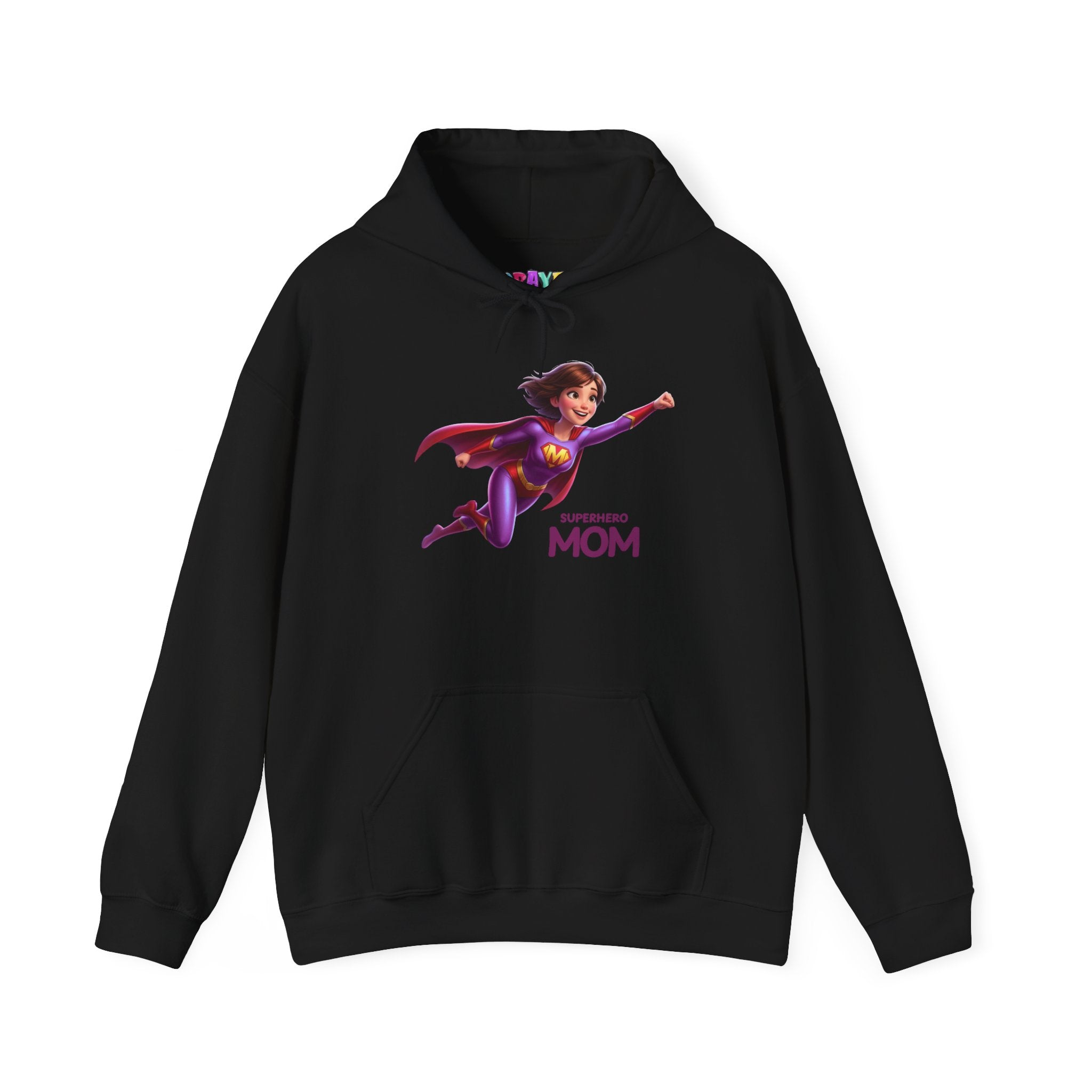 Women's Hoodie (Superhero Mom) Graye Bridge Kids
