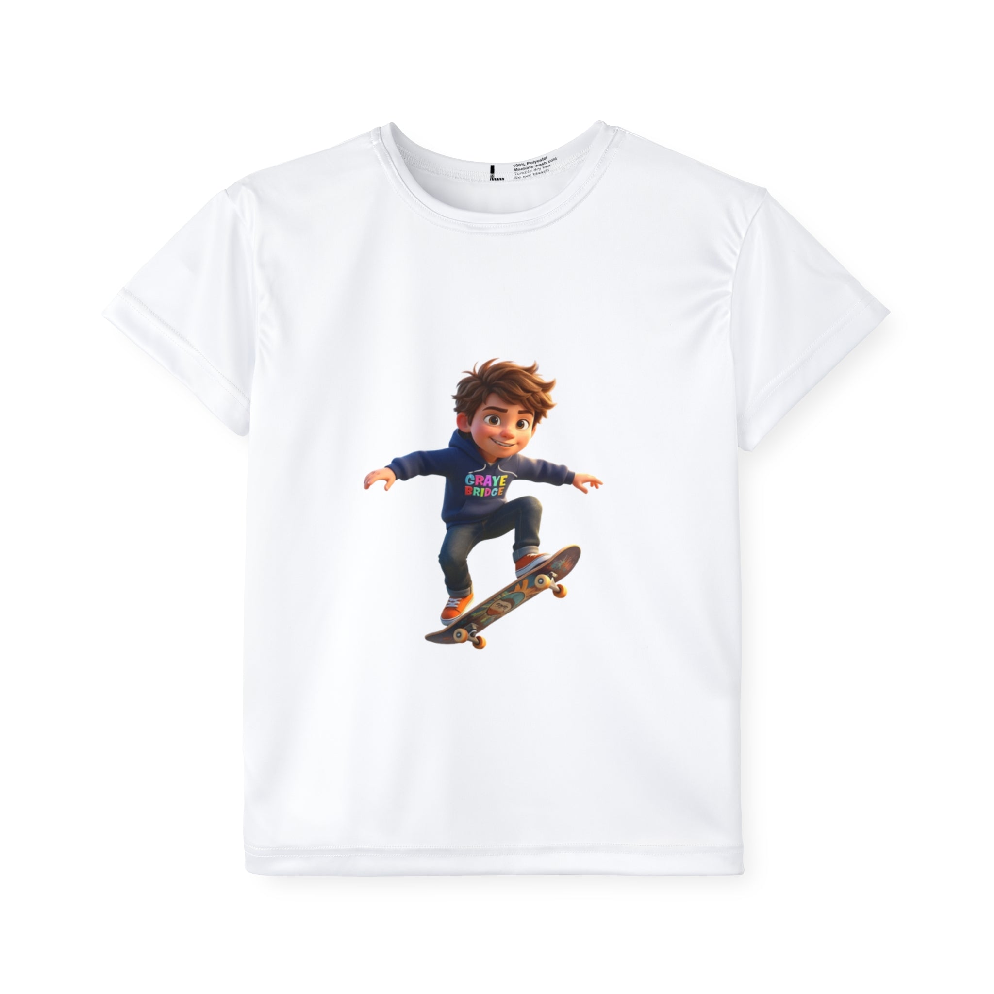 Kids Jersey (Cool Skateboarder) Graye Bridge Kids